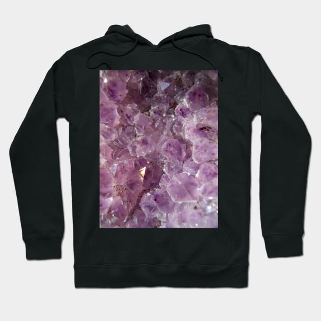 amethyst cluster Hoodie by lovefromsirius